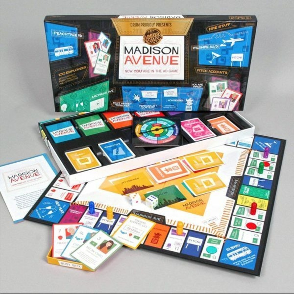 Madison Avenue Board Game Advertising Agency 2017 Limited Ed. BRAND NEW SEALED